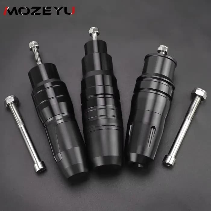 Accessoires de moto pour Kawasaki Z500 Ninja 500 Z 500 Ninja500 SE ABS 2026-2024 : Sliders d'échappement