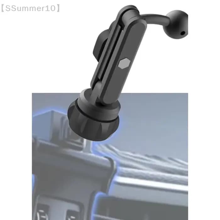 【SSummer10】Alliage d'aluminium 360 ° Support de téléphone rotatif - Tige d'extension à tête sphérique de 17 mm -