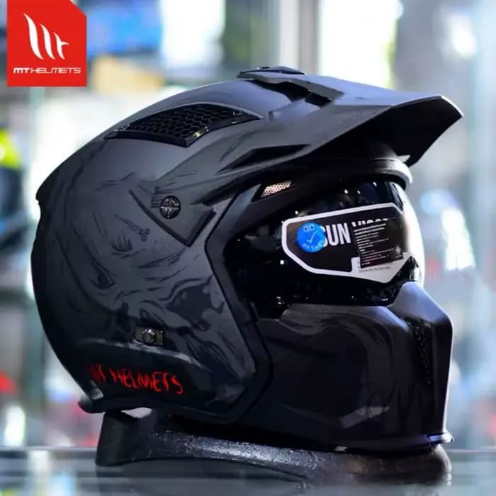 2025New MT STREETFIGHTER casque de moto tout-terrain équitation