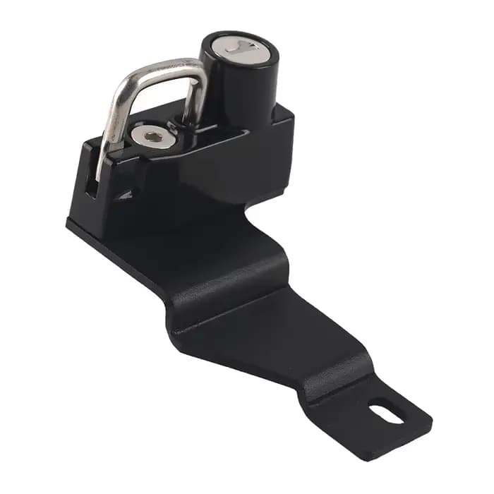 Kit de verrouillage de casque de moto en aluminium