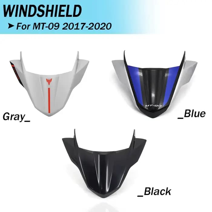 2019 2020 nouveaux accessoires de moto pour YAMAHA MT09 garde-boue arrière déflecteur de pare-brise