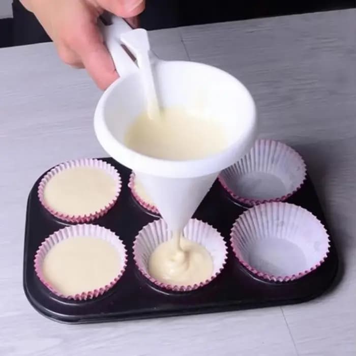 Entonnoir de cuisson à main réglable, outils de cuisson, pâte à crème, distributeur de chocolat liquide, moule à pâtisserie, biscuit Chi, gâteau, crêpes