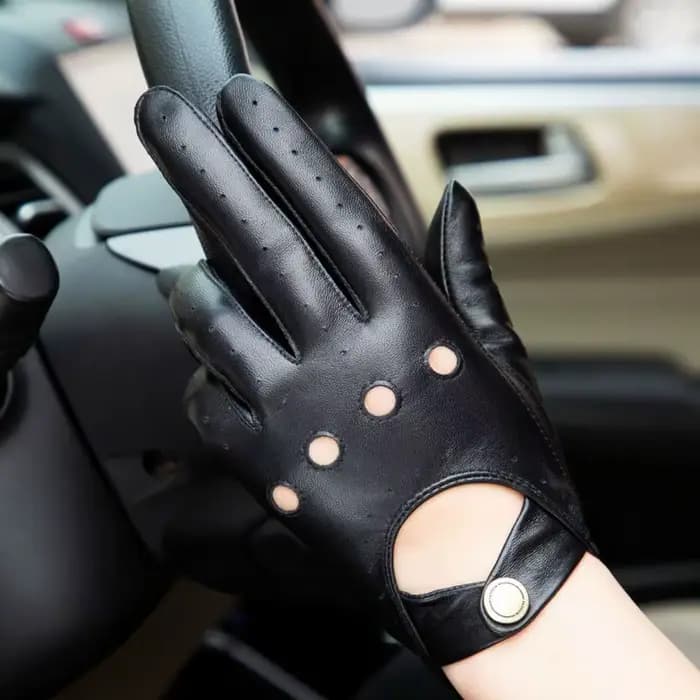 Nouveauté gants de luxe en cuir véritable pour hommes