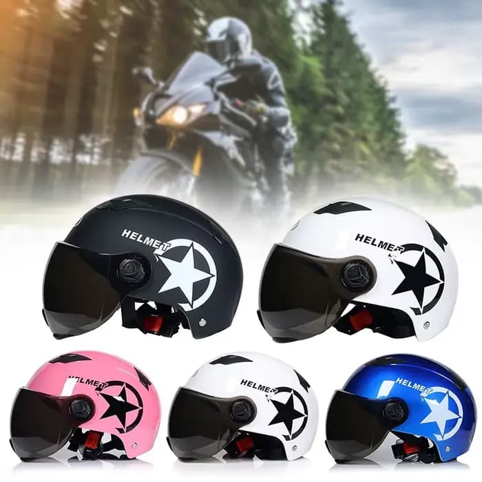Casque de voiture à moteur électrique réglable
