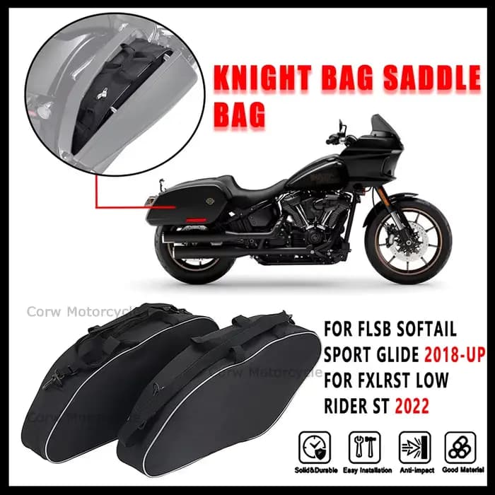 Sacoches rigide pour moto