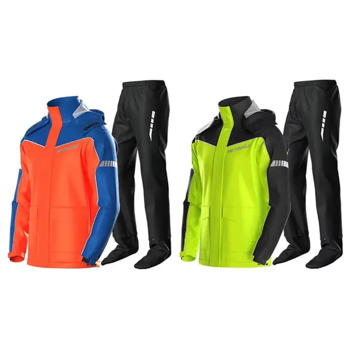 Combinaison de pluie pour moto