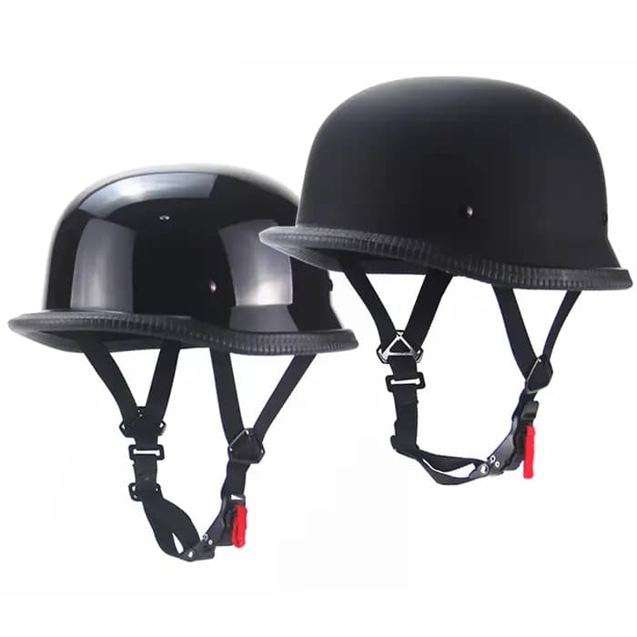 Casque de Moto Demi-Visage Vintage