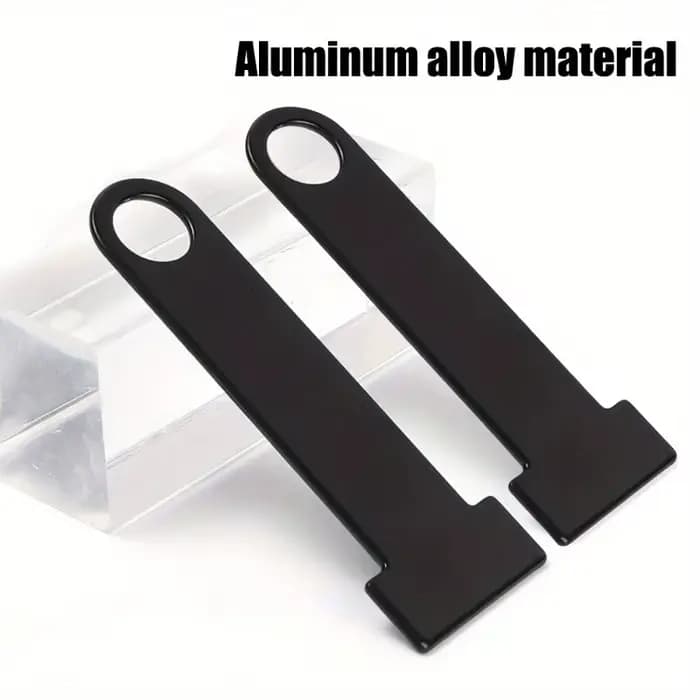 1 paire de cadenas pour casque de moto