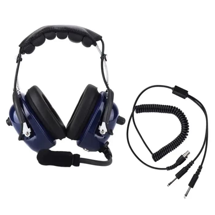 FRT – casque d'écoute d'aviation à double prise