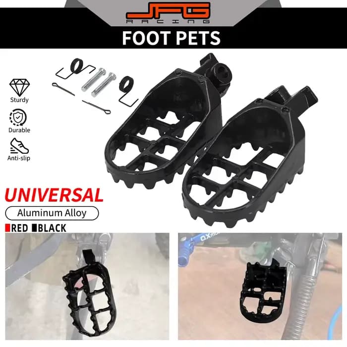 Accessoires de moto, repose-pieds