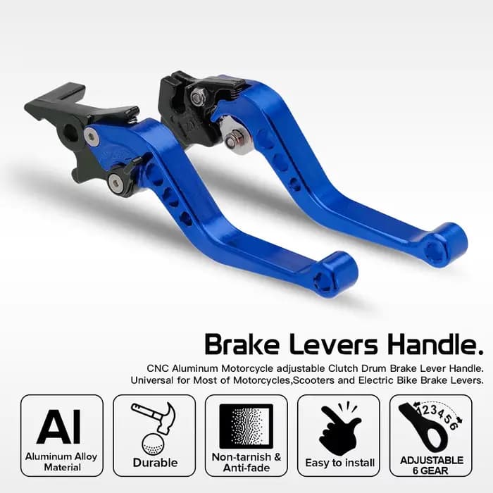Leviers de frein universels pour moto