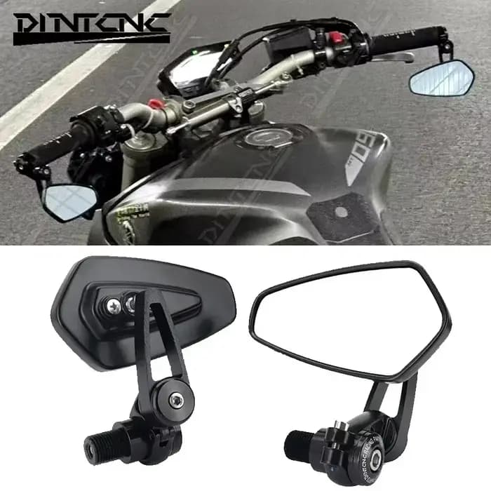 Rétroviseurs latéraux rotatifs pour guidon de moto Yamaha MT-07
