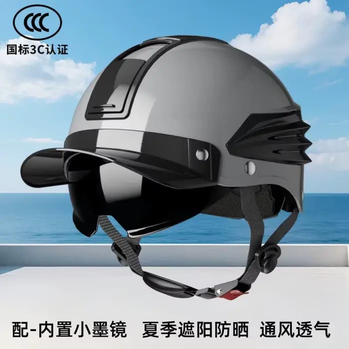 Casque de moto d'été respirant