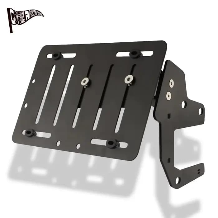 Accessoires de moto Modification support de plaque d'immatriculation latéral pliable adapté FTR 1200 2019-2025