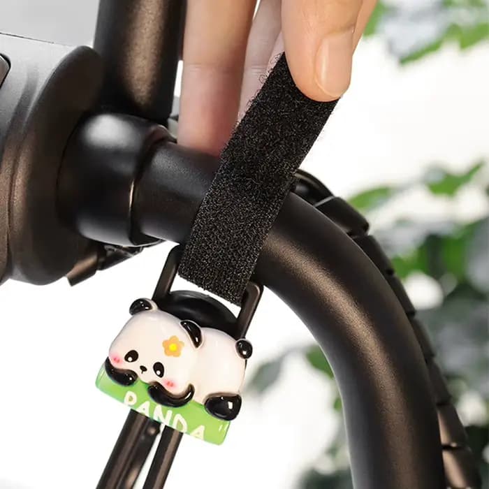 Barre à Main avec Double Crochets pour Moto et Vélo Électrique