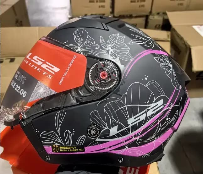 OF603 casque de moto hommes et femmes quatre saisons double lentille demi-casque véhicule électrique