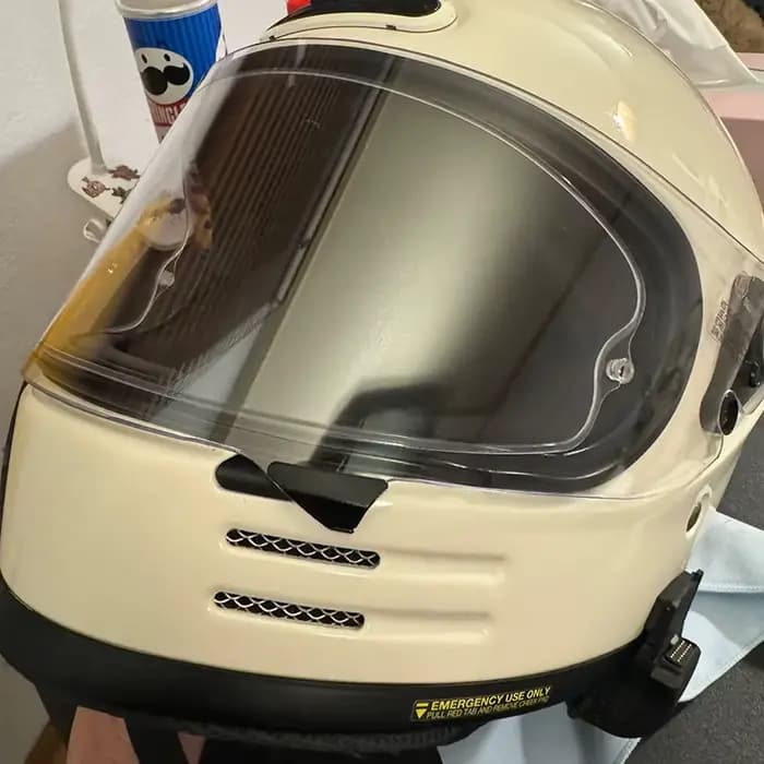 Film Anti-buée pour visière de casque de moto