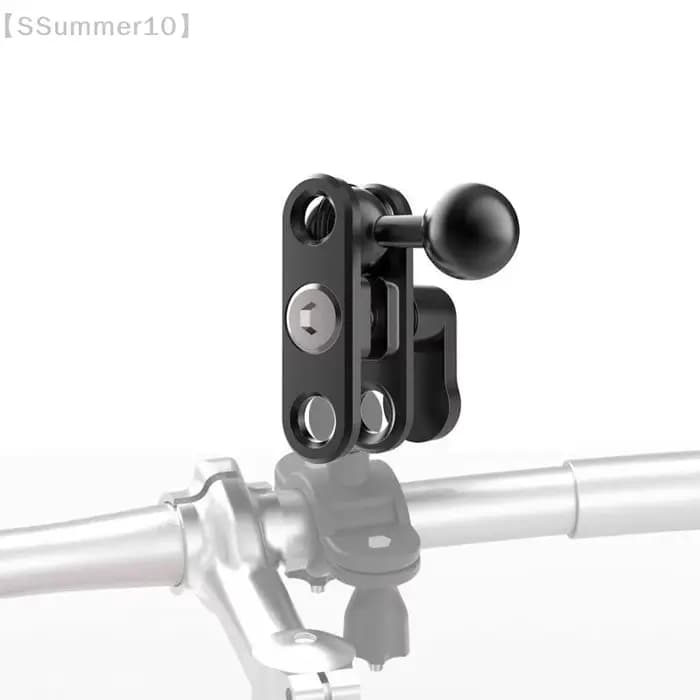 【SSummer10】Alliage d'aluminium 360 ° Support de téléphone rotatif - Tige d'extension à tête sphérique de 17 mm -