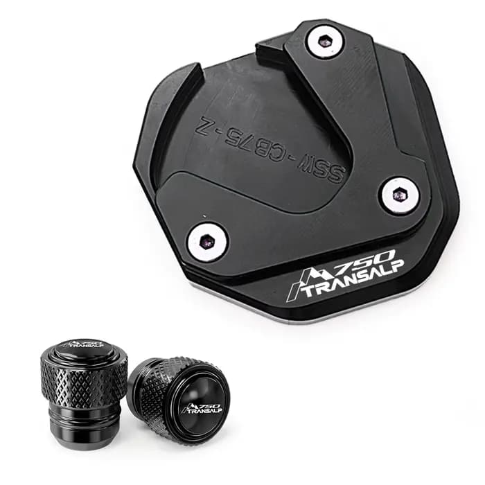 Pour HONDA TRANSALP 750 XL750 XL 750 2023 2024 2025 TRANSALP750 CNC accessoires de moto Extension de béquille latérale
