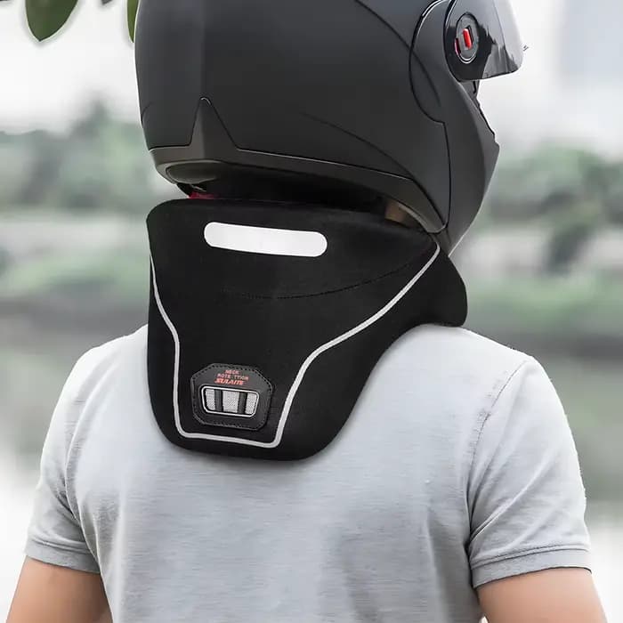 Protège-cou anti-choc pour moto