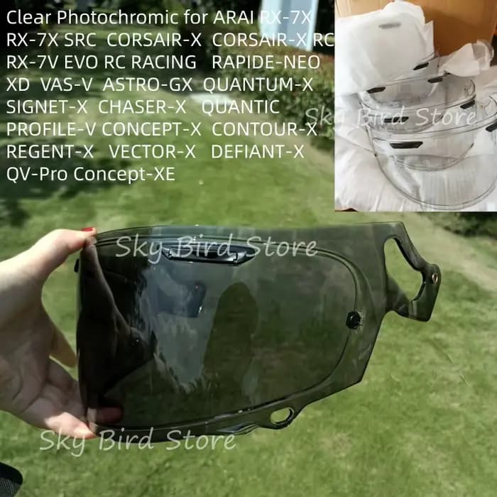 Visière photochromique pour ARAI RX-7X