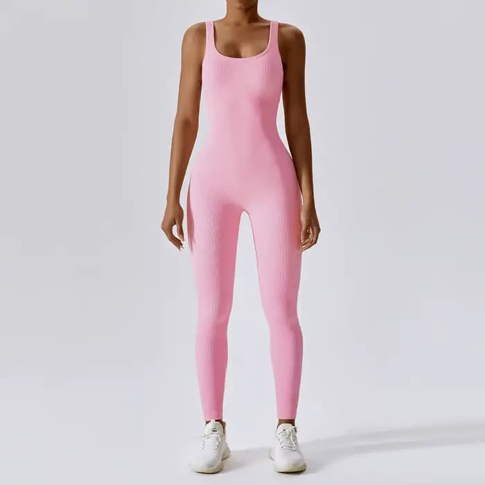 Survêtement de Yoga une pièce pour femmes, combinaison de sport sans couture, Push-Up, Fitness, entraînement