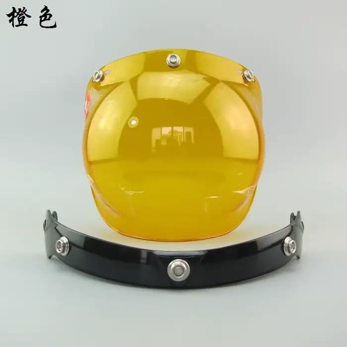 Visière à bulles pour casque de moto