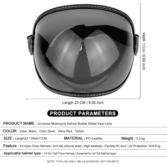 Casque de moto universel