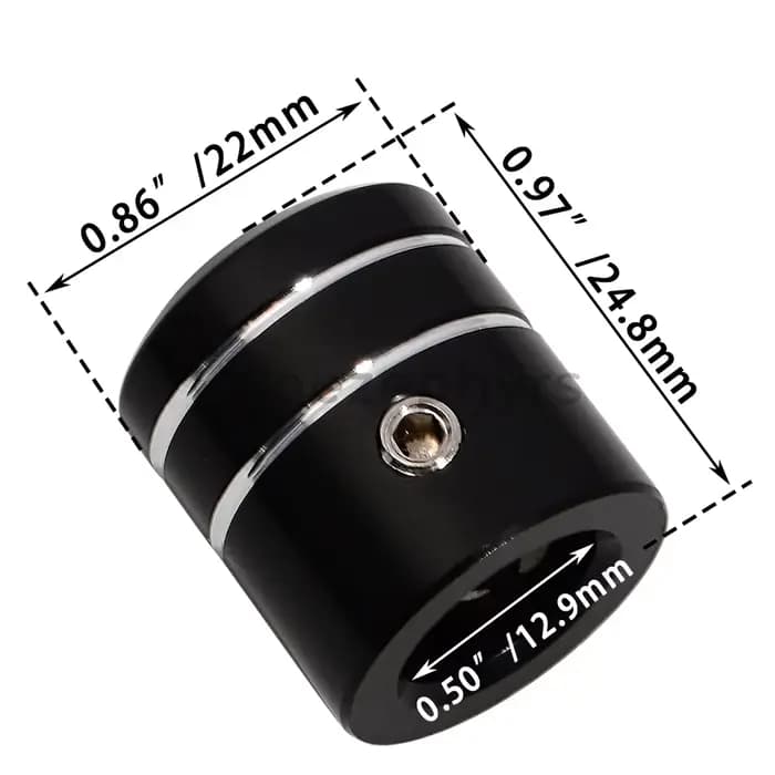 Cache-tige de levier de vitesse talon/pointe pour moto Harley Touring CVO Softail Electra Street Glide FLHX Road King