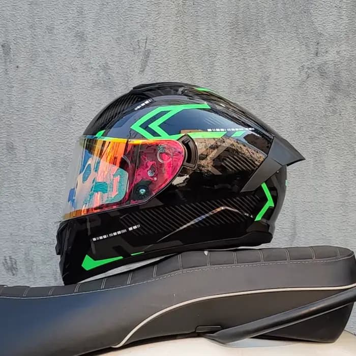 Casque de moto LVS 701 pour homme et femme