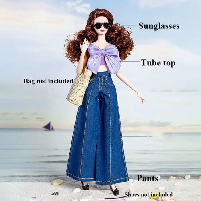 Robe élégante de supermodèle de la mode, tenues décontractées, accessoires DIY, robes de princesse, sacs de soirée