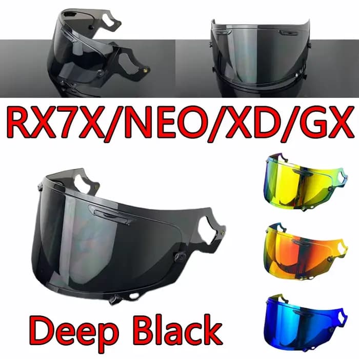 Visières de casque de moto pour ARAI RX-7X RX-7V