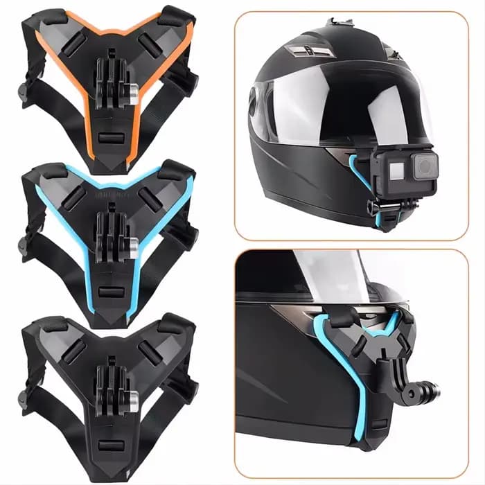 Support de fixation pour casque pour GoPro Hero 12 11 10 9 8 7 6 5 4 3
