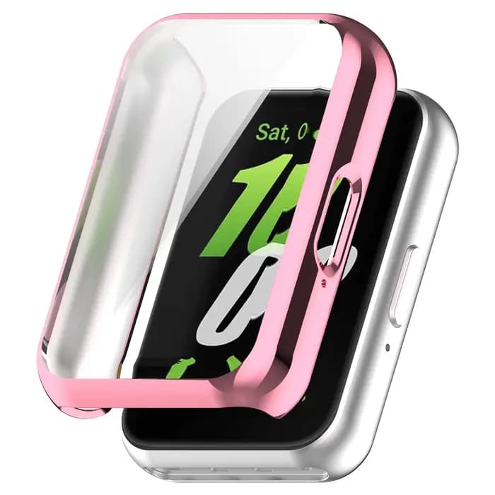 Étui de protection complet pour Samsung Galaxy fit 3 SM-R390, accessoires de remplacement, étuis à cadre, protection d'écran en TPU 360