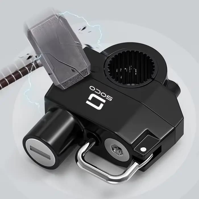 Verrou de casque antivol pour Super Soco CPx CUmini CUx TC 50 TC Max Wanderer TCMax 2019 – 2022