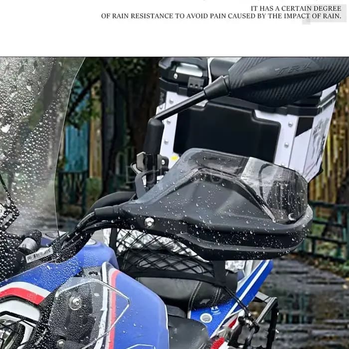 Protège-mains de moto avec logo