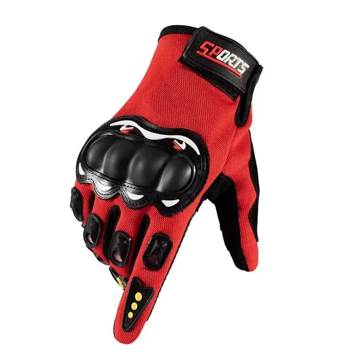 Gants de moto à doigts entiers pour hommes