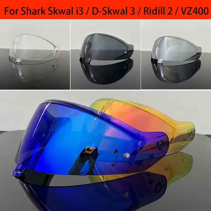 Lunette de casque de moto compatible avec Shark Skwal i3 D-Skwal 3 Ridill 2 VZ400