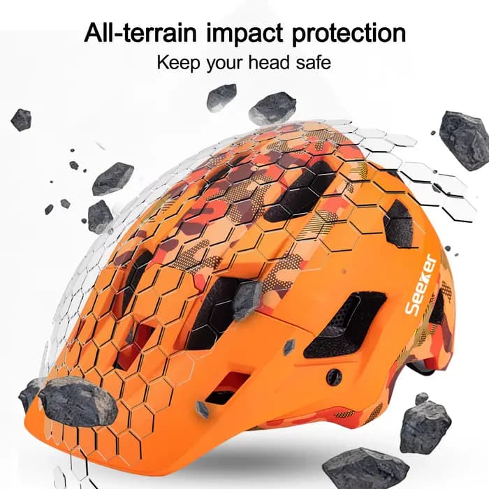 Casque de vélo de montagne Seeker Camouflage