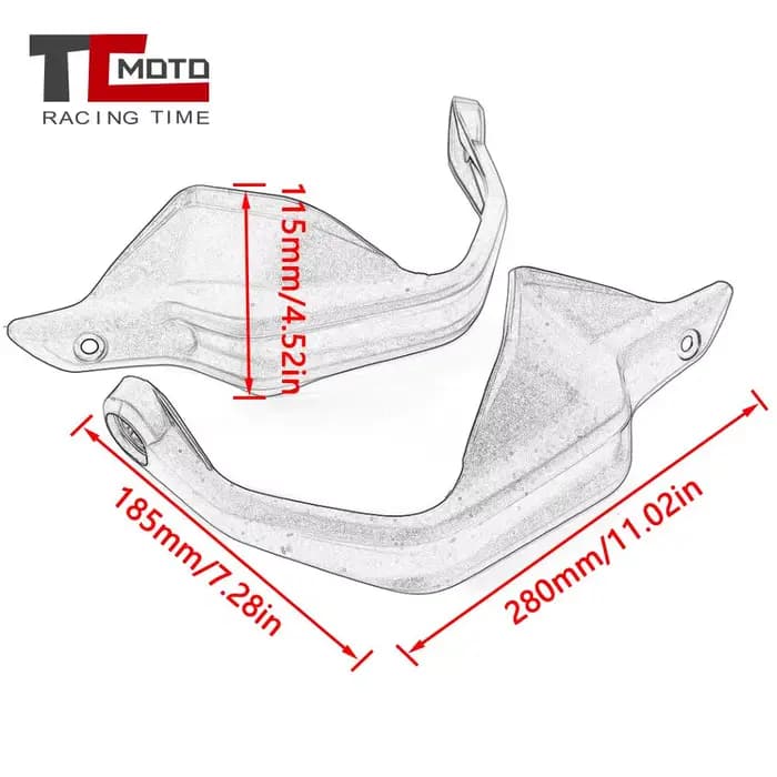 Protège-mains de moto pour BMW R NINET R9T R NINE T Pure Scrambler Racer Urban G/S 2018 – 21