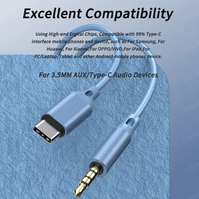 Écouteurs intra-auriculaires filaires à puce numérique, 3.5mm, AUX/Type C 9D, HiFi Surround, basses lourdes, pour Samsung Huawei Xiaomi OPPO iPad PC
