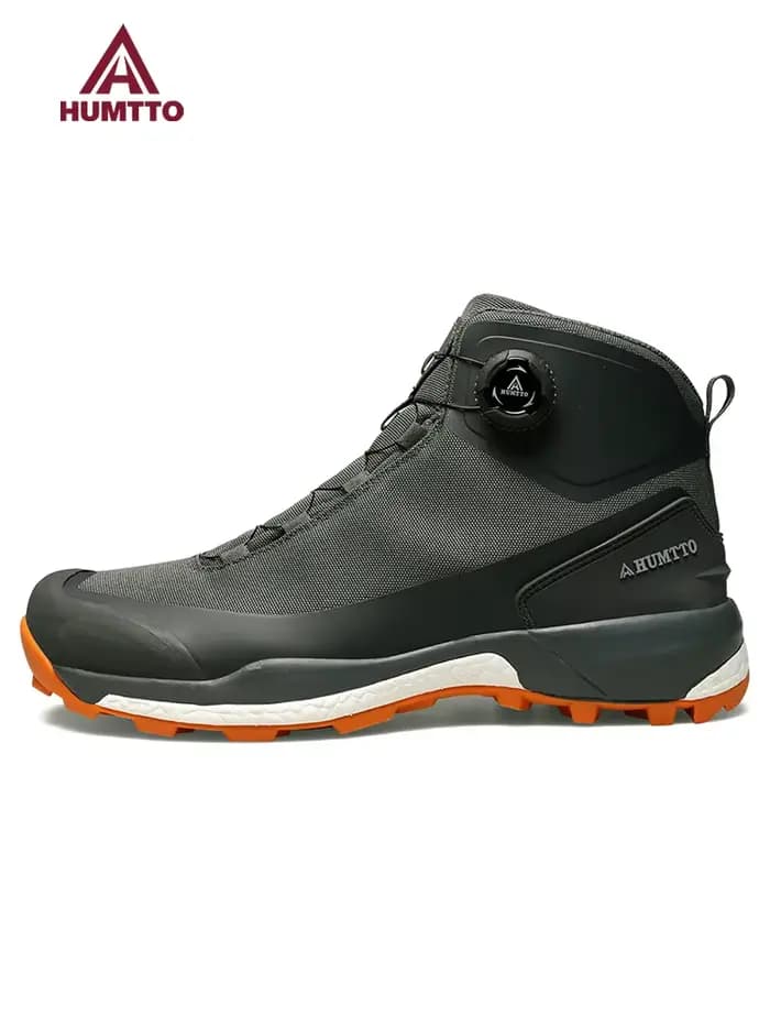 HUMTTO chaussures de randonnée hommes hiver haut chaud antidérapant