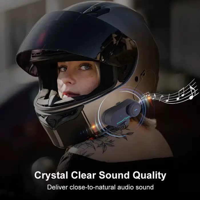 Freedconn T Com VB Casque de Moto