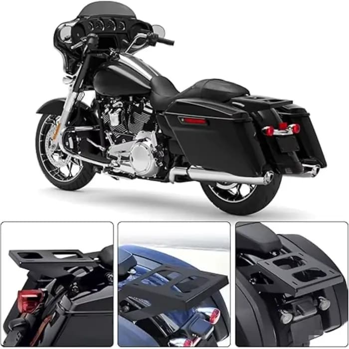 Porte-bagages de montage détachable pour moto