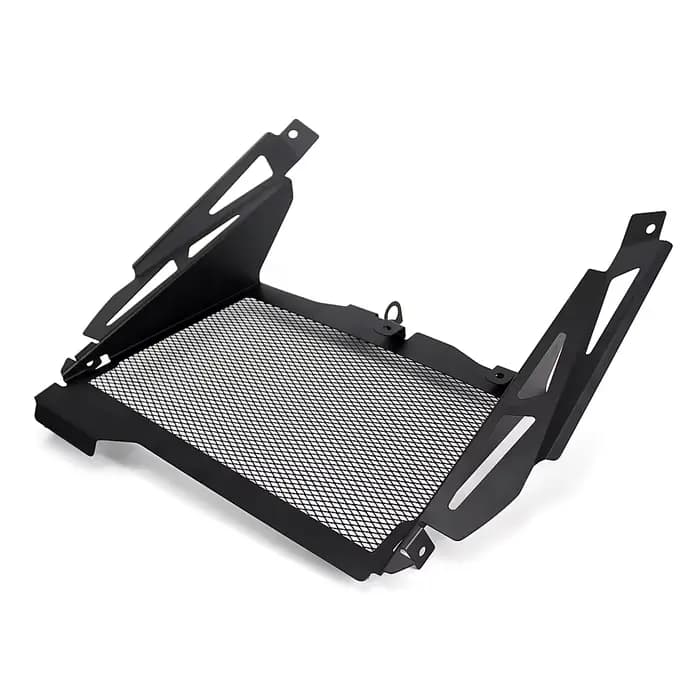 Couverture de protection de calandre noire pour moto