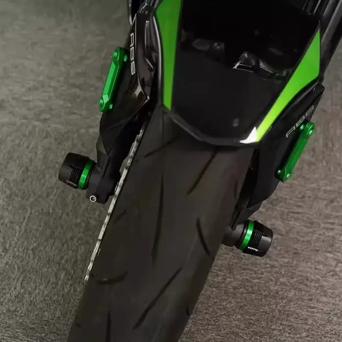 Boule de Protection Anti-chute pour roue avant Kawasaki Z1000/R/SX Z900/SE/RS Z650/RS Z800