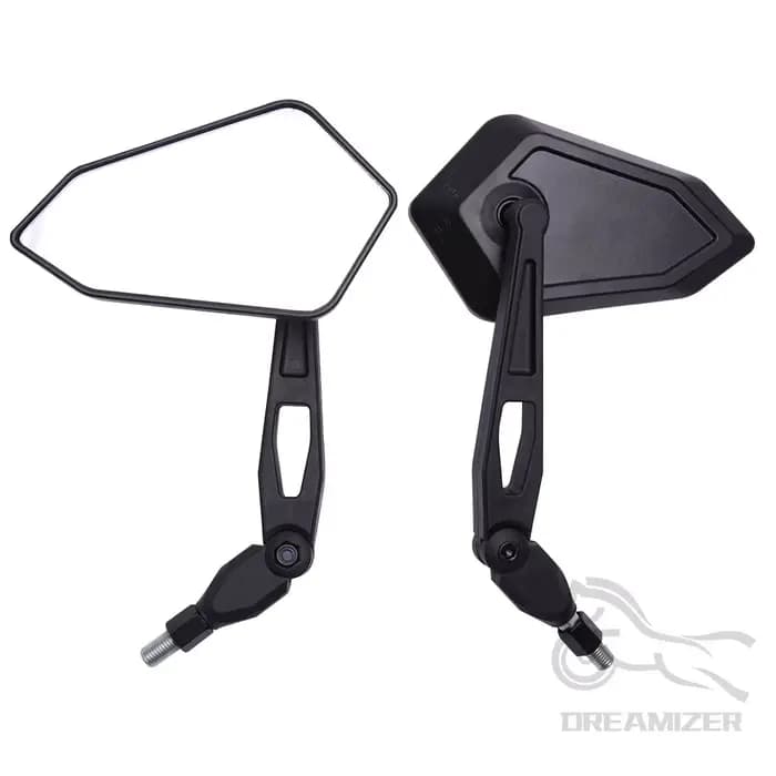 Rétroviseur de moto pour Spiegel Paar Honda Yamaha Kawasaki Maverick Booster M10 Enduro Suzuki