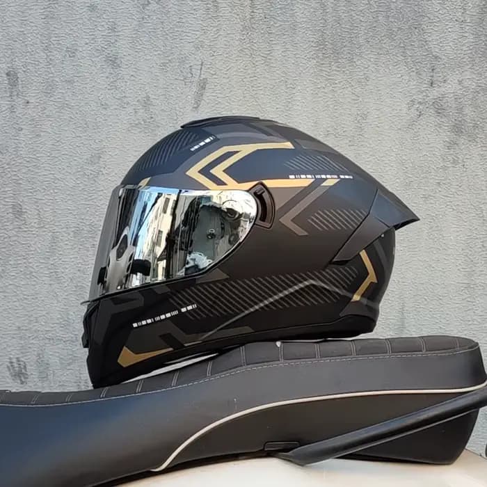 Casque de moto LVS 701 pour homme et femme