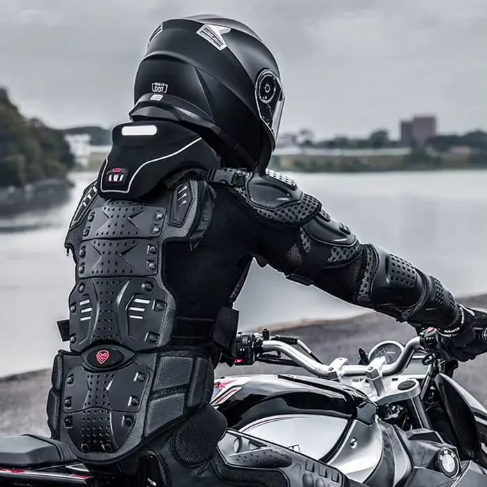 Protège-cou anti-choc pour moto
