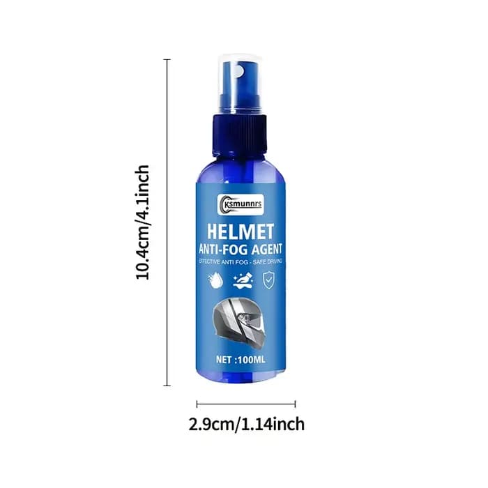 Spray anti-buée pour casque de moto 100 ml